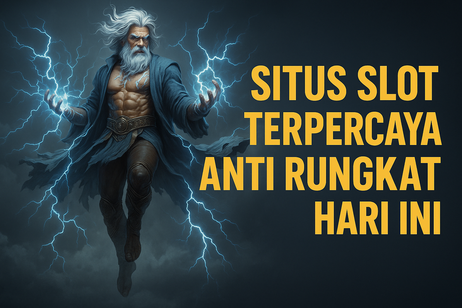 Situs Slot Terpercaya Anti Rungkat Hari Ini